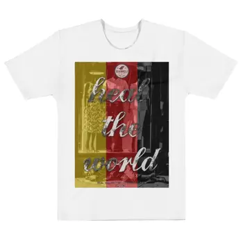 HEAL THE WORLD Men's T-shirt by Gianneli