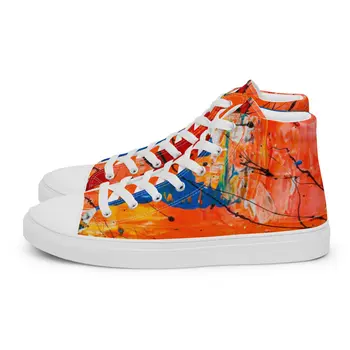 Gianneli Colours Handmade Women’s High Top Canvas