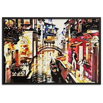 Questo è il mio porto e tu il suo cuore Superior Framed Poster