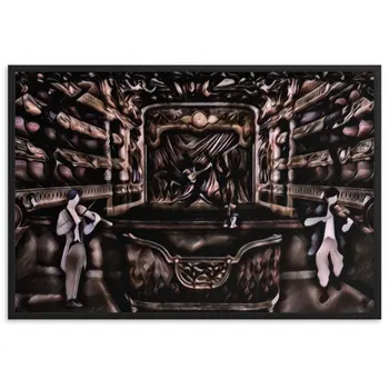 WHEN YOUR SENSES DANCE WITH MY MOMENTS Superior Edition Framed Poster