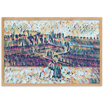 SEEING THE DAWN THROUGH THE DREAM SUPERIOR Framed Poster