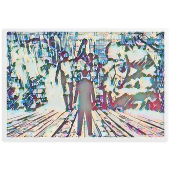 I SAW MY ENTIRE LIFE PASS THROUGH YOUR EYES Special Edition Framed Poster