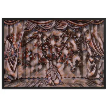 YOU WERE ALWAYS THE POEM I WANTED TO WRITE J.L Velvet Edition Framed Poster