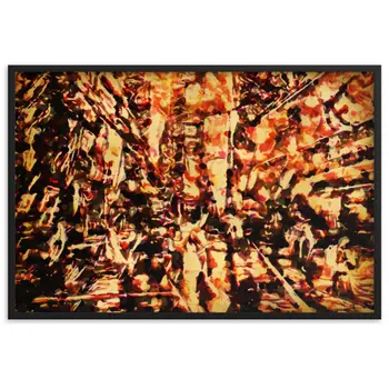 WHEN YOUR KISS WATERED ALL MY SENSES TALE Framed Poster