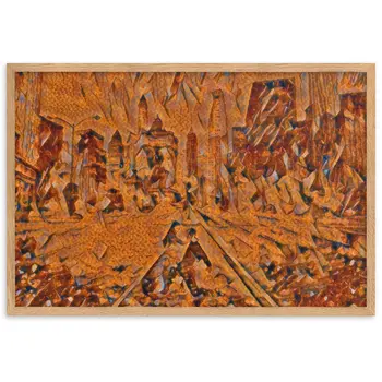 YOU ARE THE RHYTHM THAT STILL DANCES WITHIN ME Velvet Framed Poster