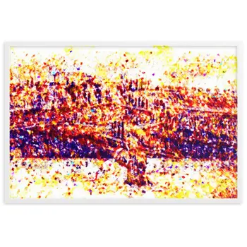 SEEING THE DAWN THROUGH THE DREAM SUPERIOR Framed Poster