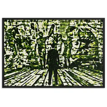 I SAW MY ENTIRE LIFE PASS THROUGH YOUR EYES Special Edition Framed Poster