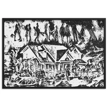 I WAS WAITING FOR YOU IN THE DREAM YOU HAD SEEN Special Edition Framed Poster