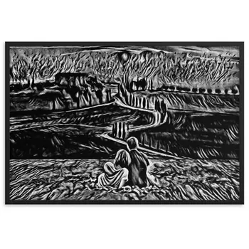 SEEING THE DAWN THROUGH THE DREAM SUPERIOR Framed Poster