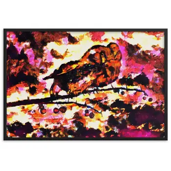 YOU TOUCHED MY DEEPEST CHORDS Special Edition Framed Poster