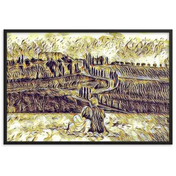 SEEING THE DAWN THROUGH THE DREAM SUPERIOR Framed Poster