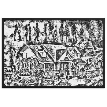 I WAS WAITING FOR YOU IN THE DREAM YOU HAD SEEN Special Edition Framed Poster