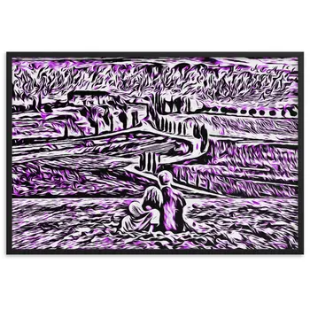 SEEING THE DAWN THROUGH THE DREAM Special Edition Framed Poster