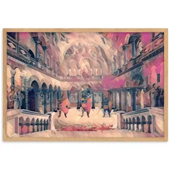 BYZANTIUM V2 Superior Framed Poster