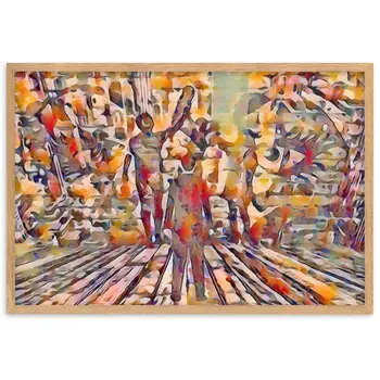 I SAW MY ENTIRE LIFE PASS THROUGH YOUR EYES Special Edition Framed Poster