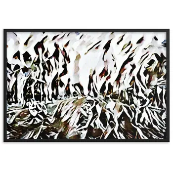 DANCE ME LIKE THE RAIN THAT BURNING OUT THE FIRE AROUND ME Framed Poster
