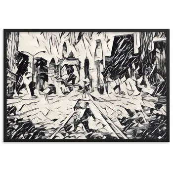 YOU ARE THE RHYTHM THAT STILL DANCES WITHIN ME SUPERIOR Framed Poster