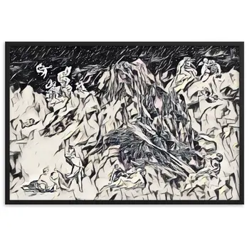 AN EVENING ON OLYMPOS V2 Superior Framed Poster