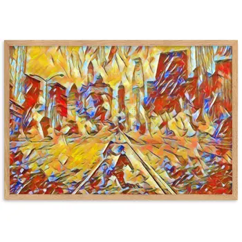 YOU ARE THE RHYTHM THAT STILL DANCES WITHIN ME SUPERIOR Framed Poster