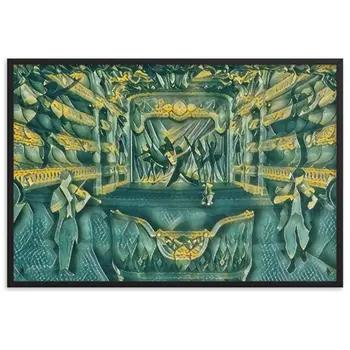 WHEN YOUR SENSES DANCE WITH MY MOMENTS JL.AK Velvet Edition Framed Poster