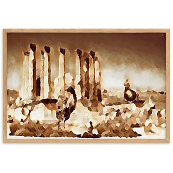 WHEN ALEXANDER THE GREAT ENTERED EPHESUS V2 Superior Framed Poster
