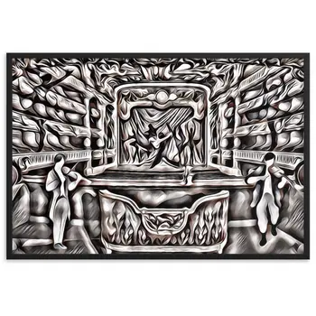 WHEN YOUR SENSES DANCE WITH MY MOMENTS Superior Edition Framed Poster