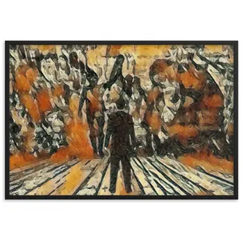 I SAW MY ENTIRE LIFE PASS THROUGH YOUR EYES Special Edition Framed Poster