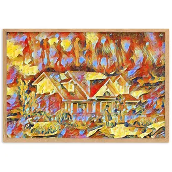 I WAS WAITING FOR YOU IN THE DREAM YOU HAD SEEN Special Edition Framed Poster