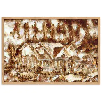 I WAS WAITING FOR YOU IN THE DREAM YOU HAD SEEN Special Edition Framed Poster