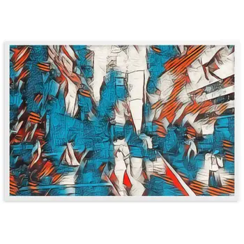 WHEN YOUR KISS WATERED ALL MY SENSES Velvet Edition Framed Poster