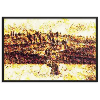 SEEING THE DAWN THROUGH THE DREAM SUPERIOR Framed Poster