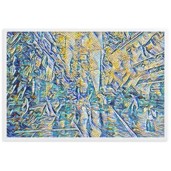 WHEN YOUR KISS WATERED ALL MY SENSES Superior Framed Poster