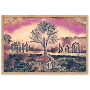 YOU WILL GIVE ME THIS DREAM AS A GIFT ? SUPERIOR Framed Poster