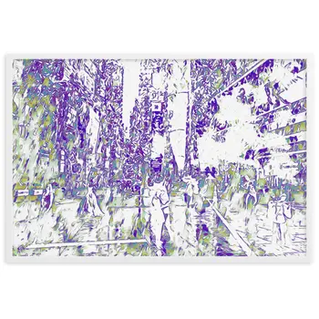 WHEN YOUR KISS WATERED ALL MY SENSES Special Edition Framed Poster