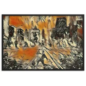 YOU ARE THE RHYTHM THAT STILL DANCES WITHIN ME SUPERIOR Framed Poster