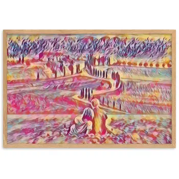 SEEING THE DAWN THROUGH THE DREAM SUPERIOR Framed Poster