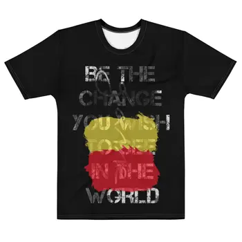 BE THE CHANGE Men's t-shirt by Gianneli