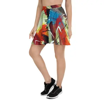 Gianneli Colours Skater Skirt