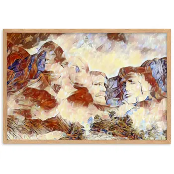 I HAVE A DREAM Premium Framed Poster