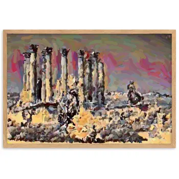 WHEN ALEXANDER THE GREAT ENTERED EPHESUS V2 Superior Framed Poster
