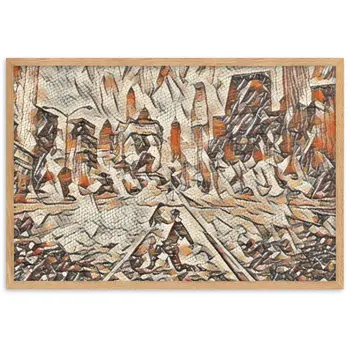 YOU ARE THE RHYTHM THAT STILL DANCES WITHIN ME Velvet Framed Poster