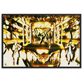 WHEN YOUR SENSES DANCE WITH MY MOMENTS JL.AK Superior Edition Framed Poster