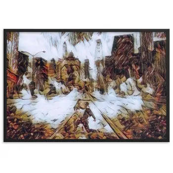 YOU ARE THE RHYTHM THAT STILL DANCES WITHIN ME SUPERIOR Framed Poster