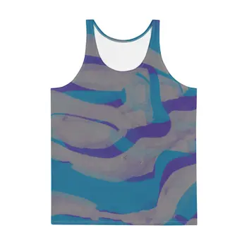 Amorgos Unisex Tank Top by Gianneli