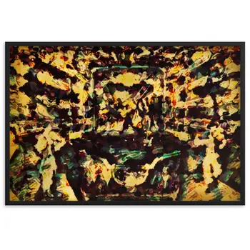 WHEN YOUR SENSES DANCE WITH MY MOMENTS JL.AK TALE Edition Framed Poster