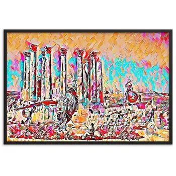 WHEN ALEXANDER THE GREAT ENTERED EPHESUS V2 Superior Framed Poster