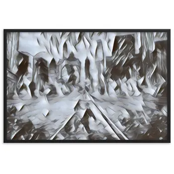 YOU ARE THE RHYTHM THAT STILL DANCES WITHIN ME Velvet Framed Poster