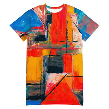 Gianneli Colours T-shirt Dress