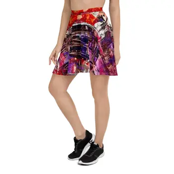 Gianneli Colours Skater Skirt