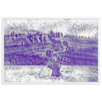 SEEING THE DAWN THROUGH THE DREAM SUPERIOR Framed Poster